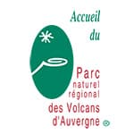 Logo parc naturl régional des volcans d'auvergne